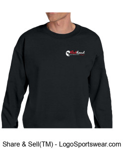 RedHead Audio Crew neck Sweatshirt Design Zoom
